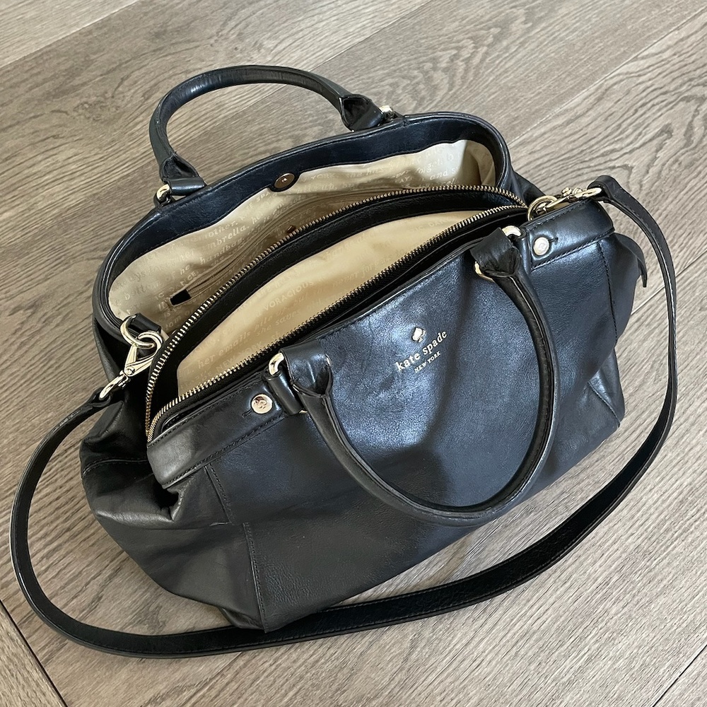 Kate Spade Black Satchel Bag